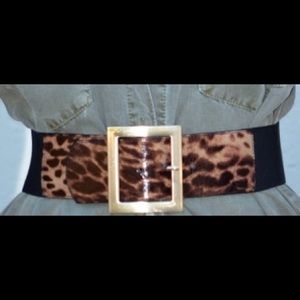 ISO- animal print belt
